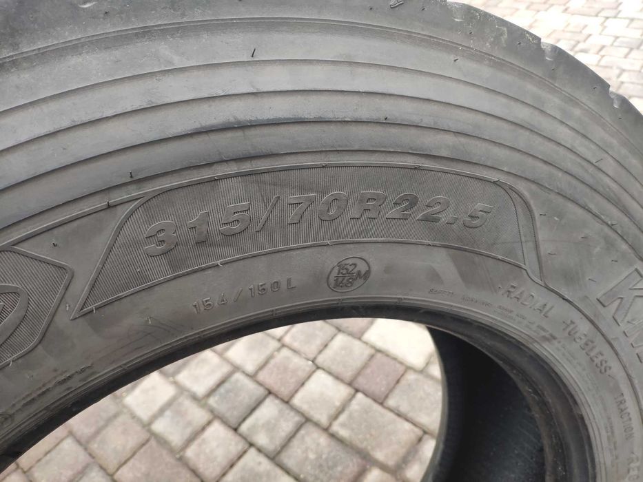 Opona Opony 315/70R22,5 " Napęd GOODYEAR 4szt KMAX D GEN-2 komplet