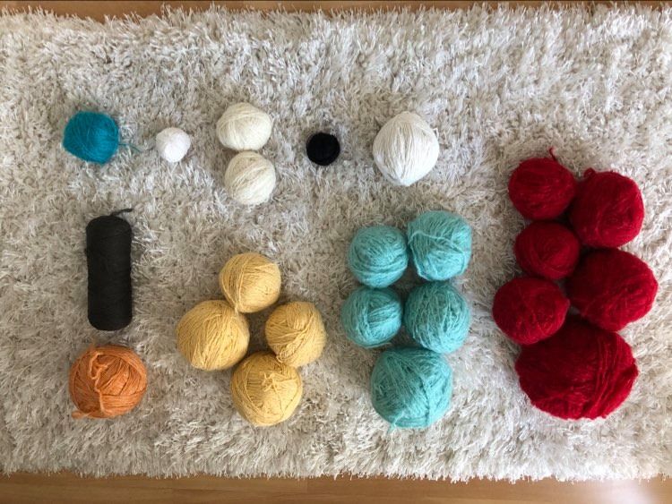 Włóczka, wełna, anilana, moher z odzysku