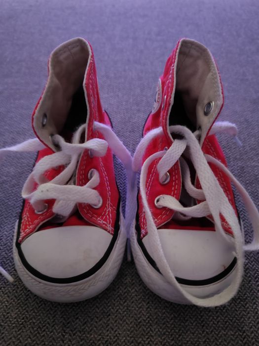 Sapatilhas Converse All Star Vermelhas (Bebé) - Tam. 21 - Originais