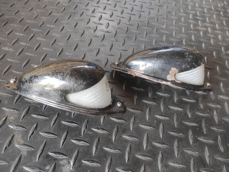 Lampka żółwik wózek K750 Dniepr Ural bdb stan kompletna z guma lampa