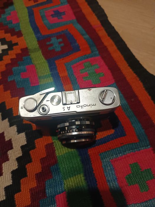 Máquina fotográfica Minolta