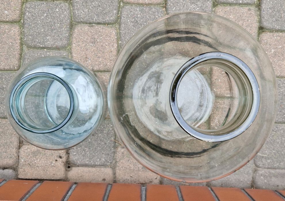 Butle gąsiory ok. 18 l i ok. 5 l używane