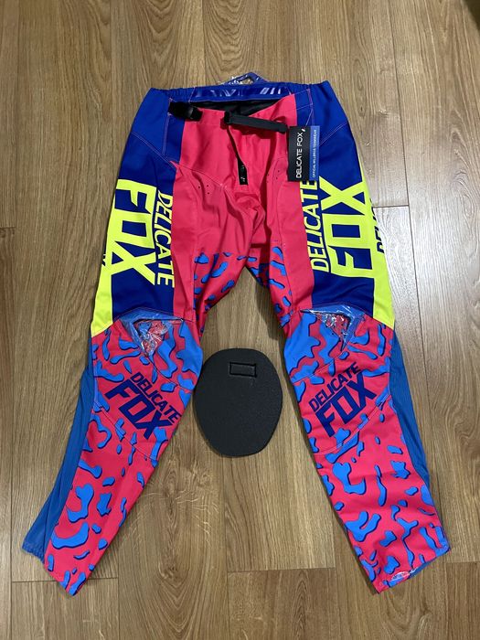 Nowe Spodnie Cross Enduro Delicate Fox | Strój na motor quad MTB Downhill (3119)