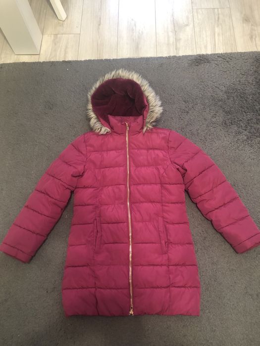 Kurtka dziewczęca ocieplana rozmiar 146/152