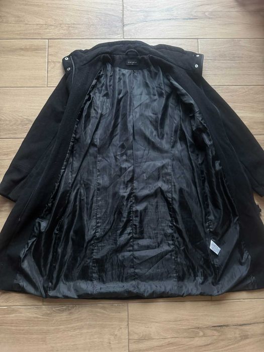 wiosenny wełniany płaszcz topshop