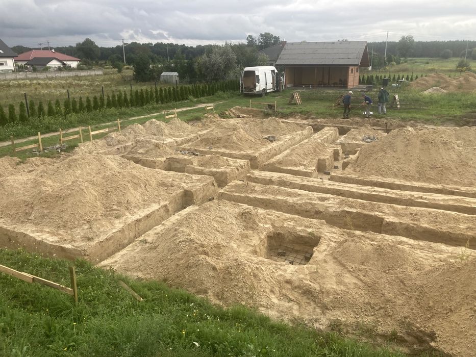 Usługi minikoparka  wozidlo wywrotka