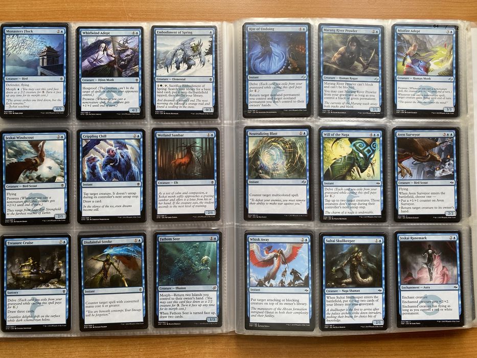 Mono blue 540 kart magic the gathering kazda inna