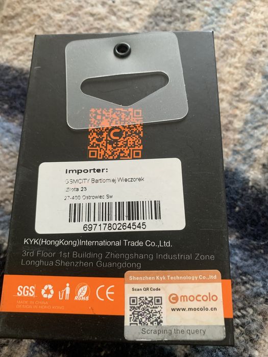 samochodowa ładowarka marki Mocco