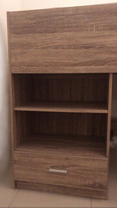 Cama beliche com gavetão