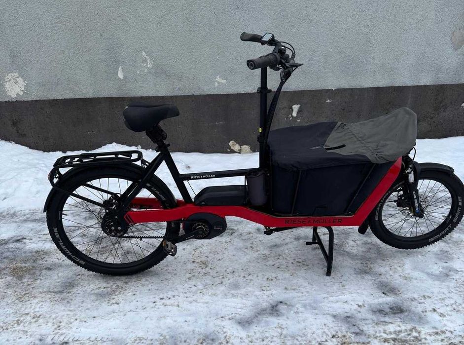 Riese & Muller Cargo rower elektryczny.