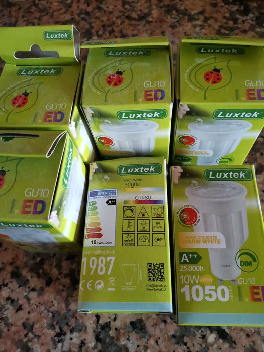 Lâmpadas GU10 1050 Lumens