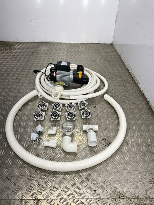 Zestaw hydromasażu do balii ogrodowej, kompletny zestaw