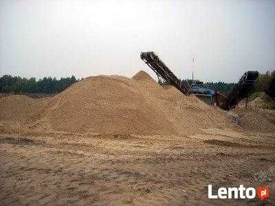 Piach ziemia szlaka beton kruszywo transport