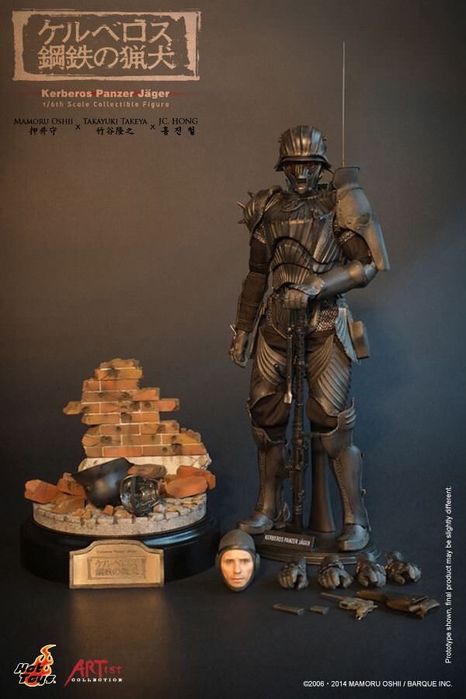Фигурка 1/6 hot toys ac02 KERBEROS PANZER JÄGER : PROTECT GEAR