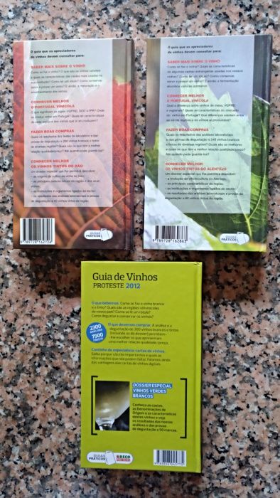 Livros Guia de Vinhos Proteste