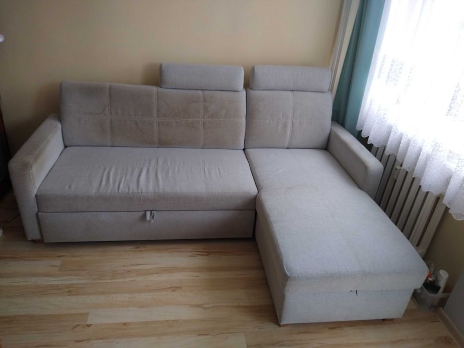 Narożnik z funkcją spania.