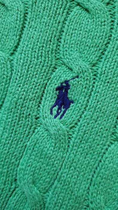 Sweter Polo Ralph Lauren warkocz