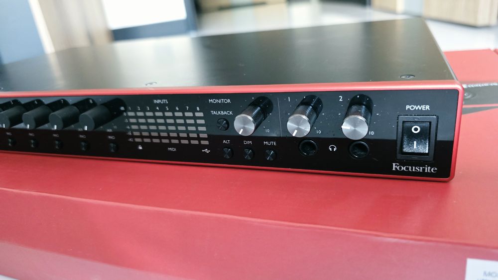 Najtaniej! Focusrite Scarlett 18i20 - 3rd gen. Stan BDB. Okazja!