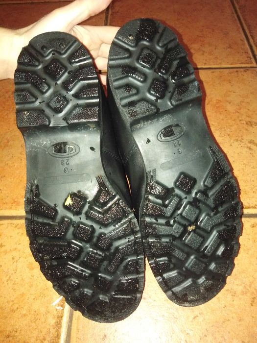 skórzane kozaki rozmiar 44