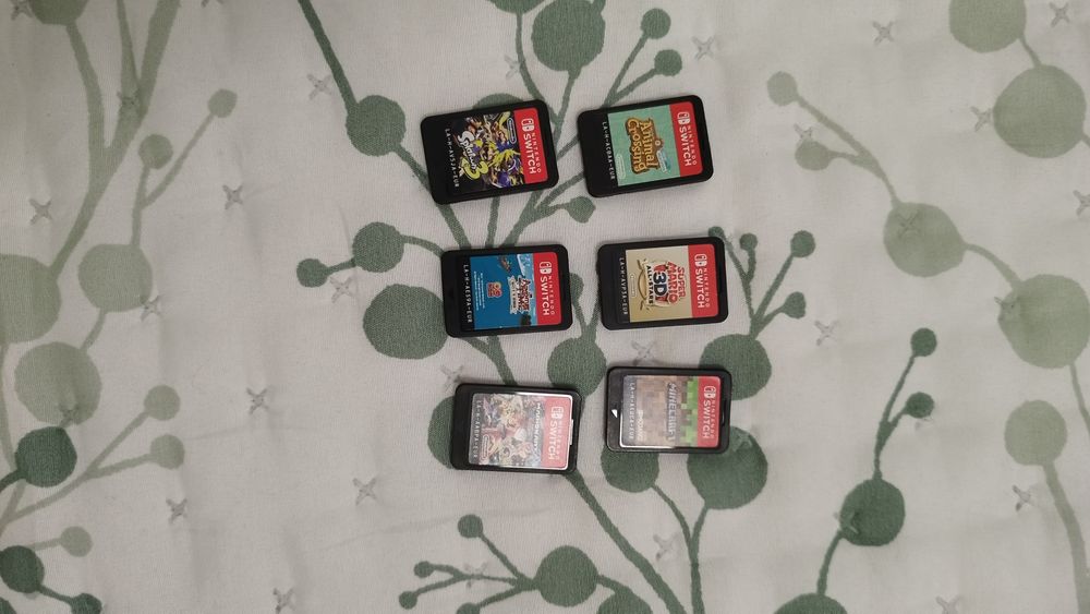 Nintendo switch lite com 6 jogos