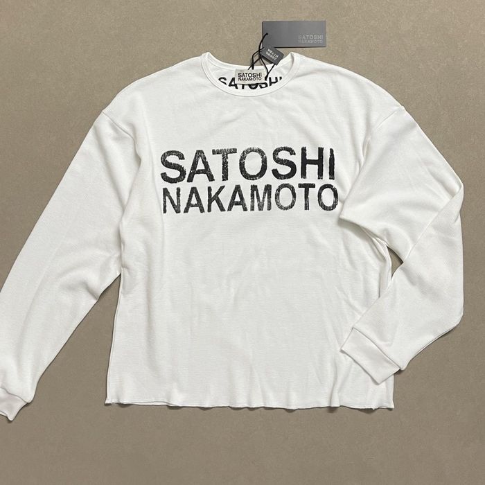 НОВИЙ! Лонгслів Satoshi Nakamoto/ лонгслив сатоши накамото