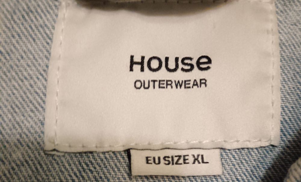 Jeansowa kurtka damska House rozm. Xl