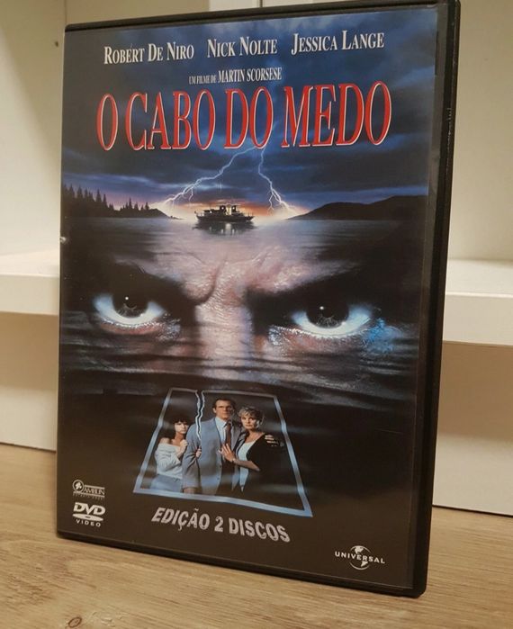 DVD edição especial 2 DVDs o cabo do medo