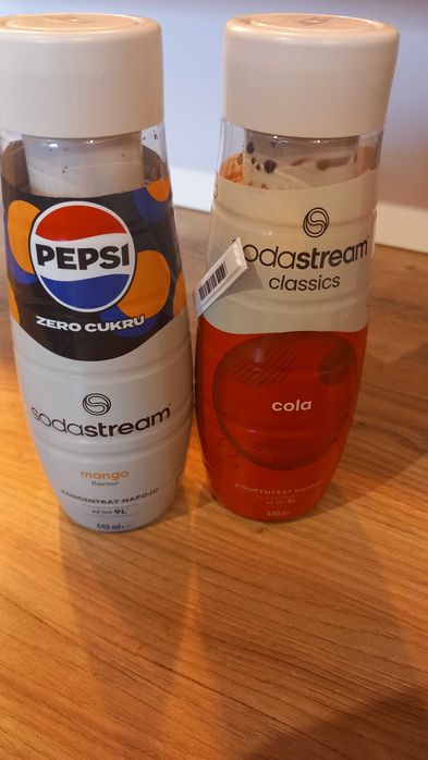 Soki zageszczane do Sodastream
