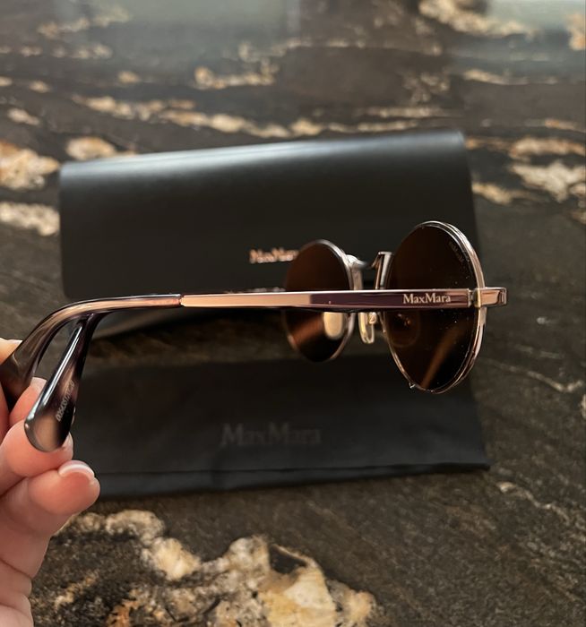 MAX MARA piękne kultowe okulary przeciwsłoneczne