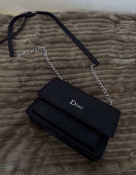 Сумка Dior чорна брендова