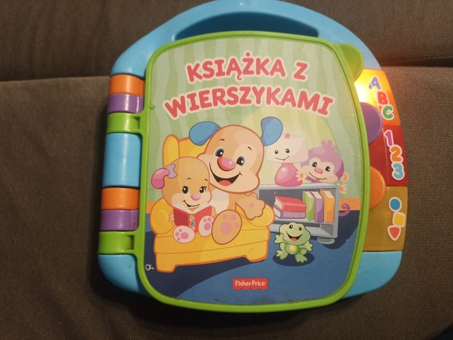 Książka z wierszykami Fischer Price