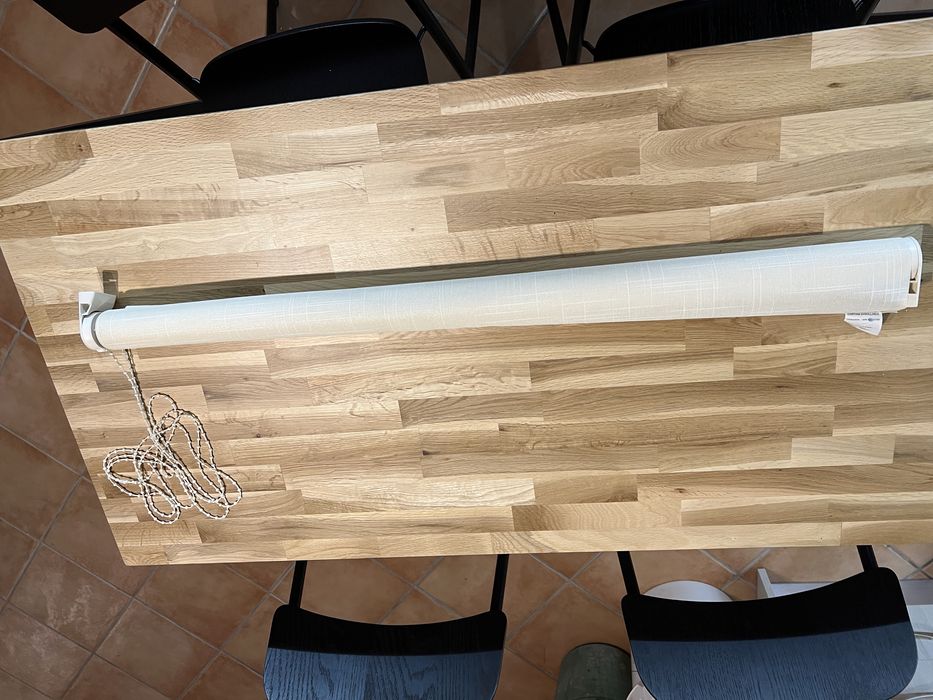 Cortinado rolo cor bege