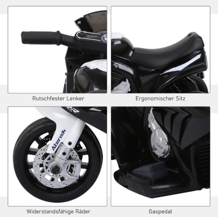 Motocykl elektryczny dla dzieci