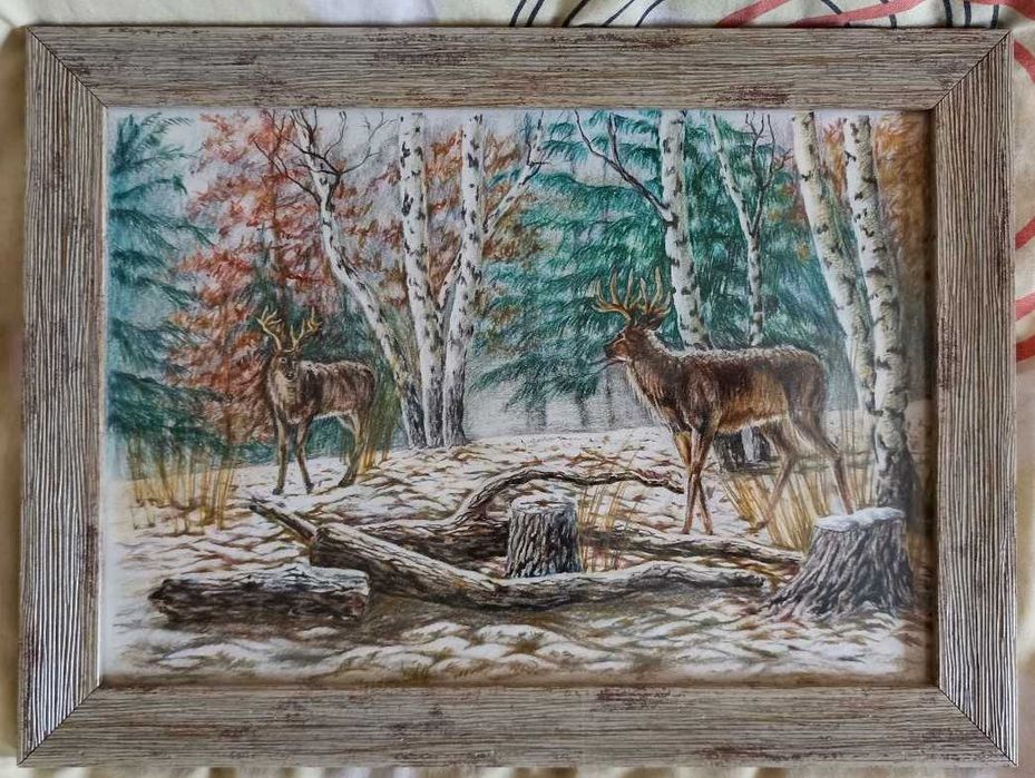 Картины пастелью, акварельными карандашами, акварелью, акрилом, маслом