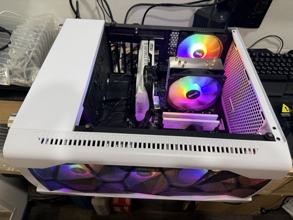 Компьютер Ігровий Ультра Білий Ryzen 7 +32гб ddr+m2 1 тб + RTX 5060