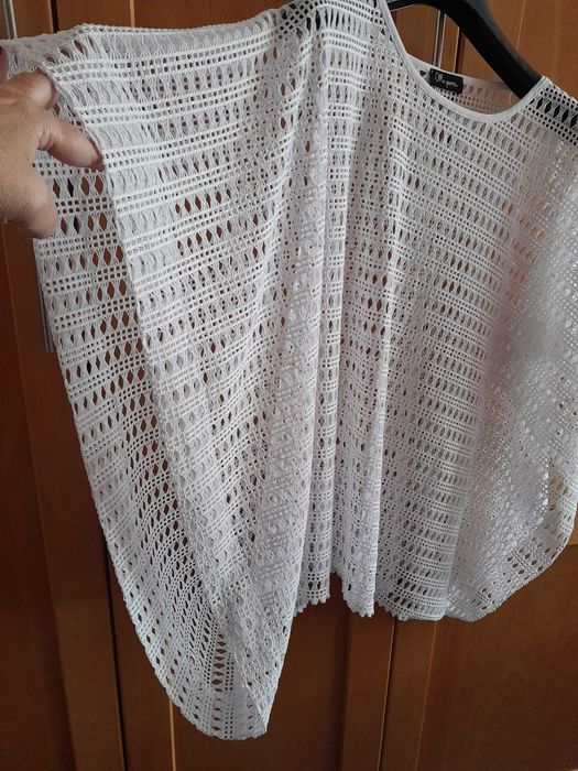 Poncho para senhora