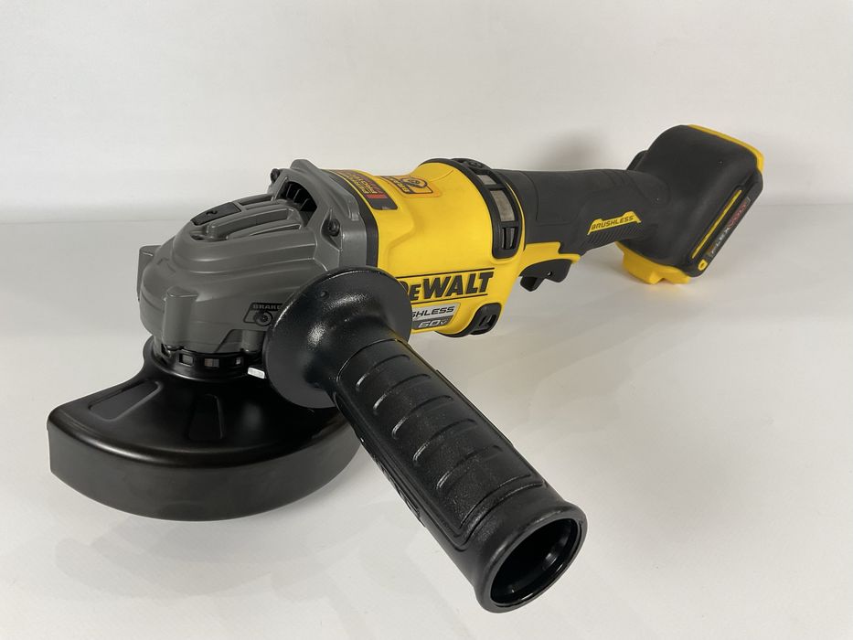 Аккумуляторная болгарка (УШМ) DEWALT DCG418B FLEXVOLT 60V MAX Brushless 125mm