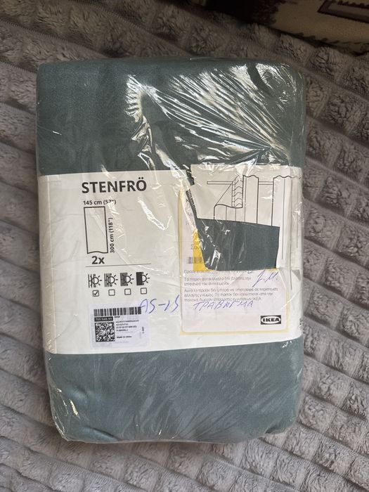 Новые шторы IKEA STENFRO 145x300см