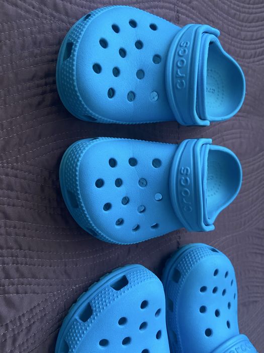 Блакитні Crocs clog оригінал C9