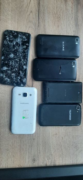 Smartfony 6szt. uszkodzone