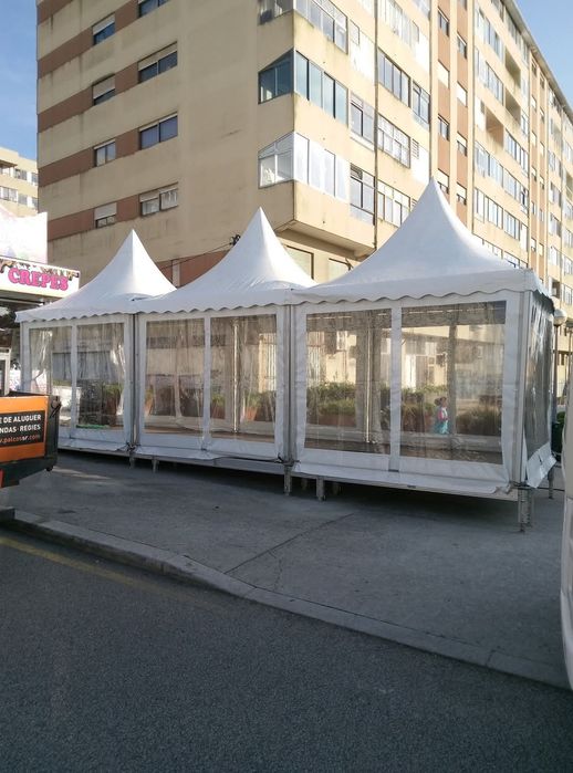 Tendas 2 Águas e Cónicas