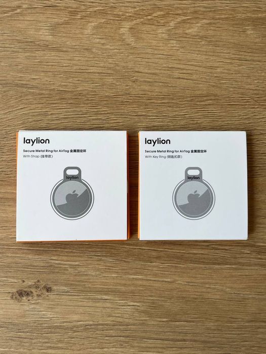 Металевий тримач для AirTag брелок чехол металлический