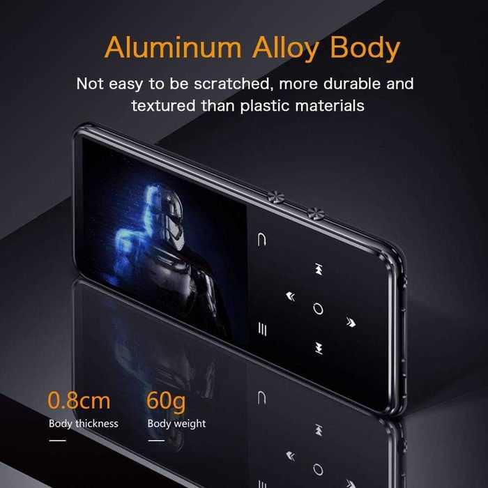 MP3-плеєр mibao M200, Hi-Fi, 16 Гб,Bluetooth 4.0