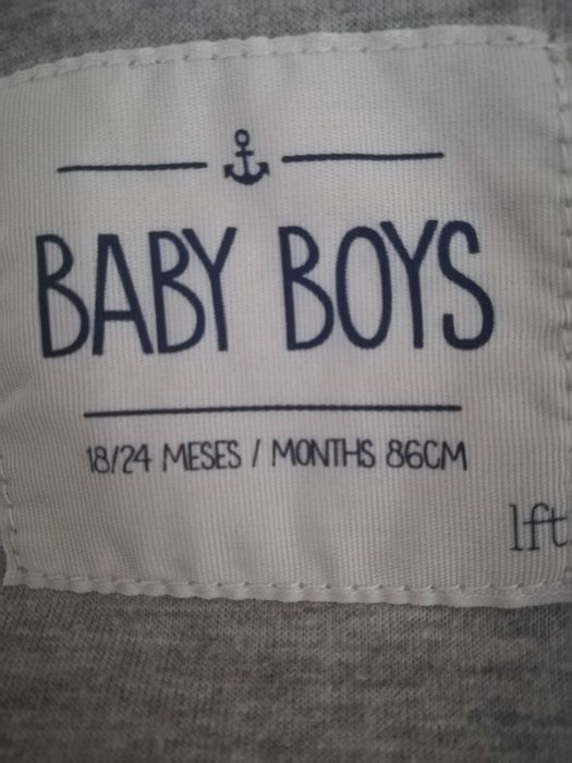 Parka Lefties forrada menino 2 anos