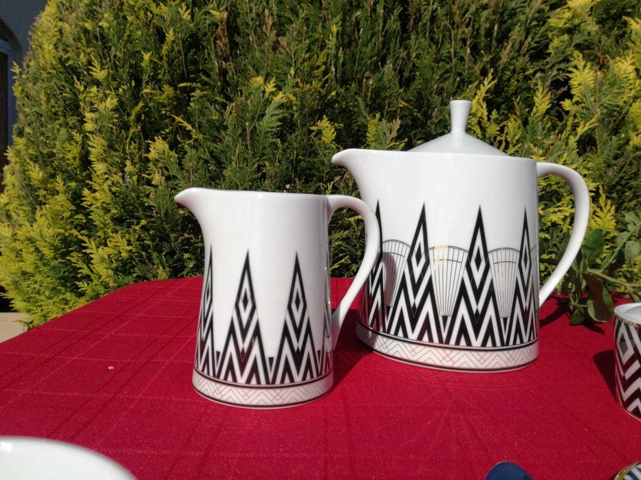 Lindíssimo Serviço Café SPAL (Arte Deco) 15 pçs- NOVO