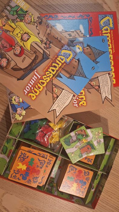 CARCASSONE Júnior - Jogo de Tabuleiro/Boardgame