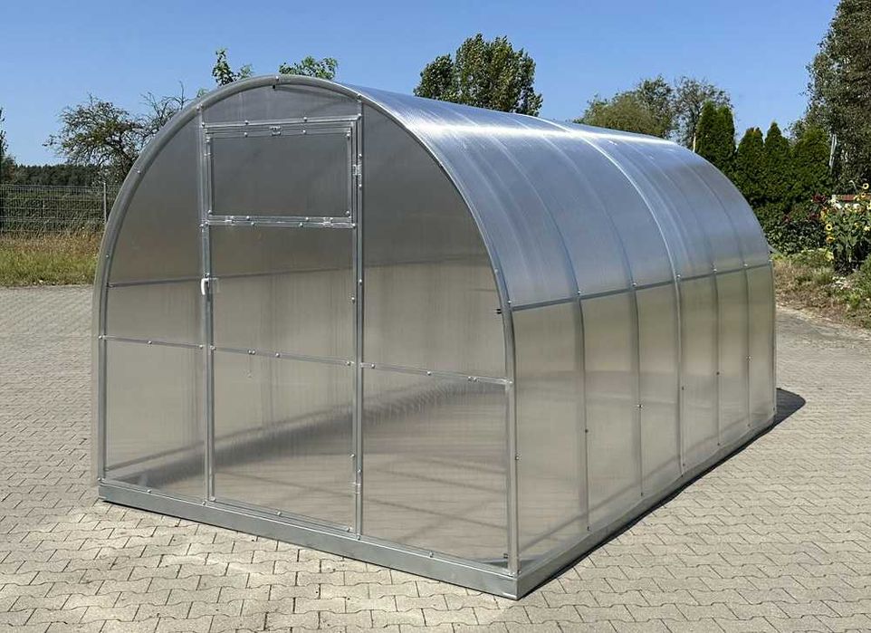 Szklarnia z poliwęglanu 2,5m Kompakt (2,5x2, 2,5x4, 2,5x6 i tdp.)