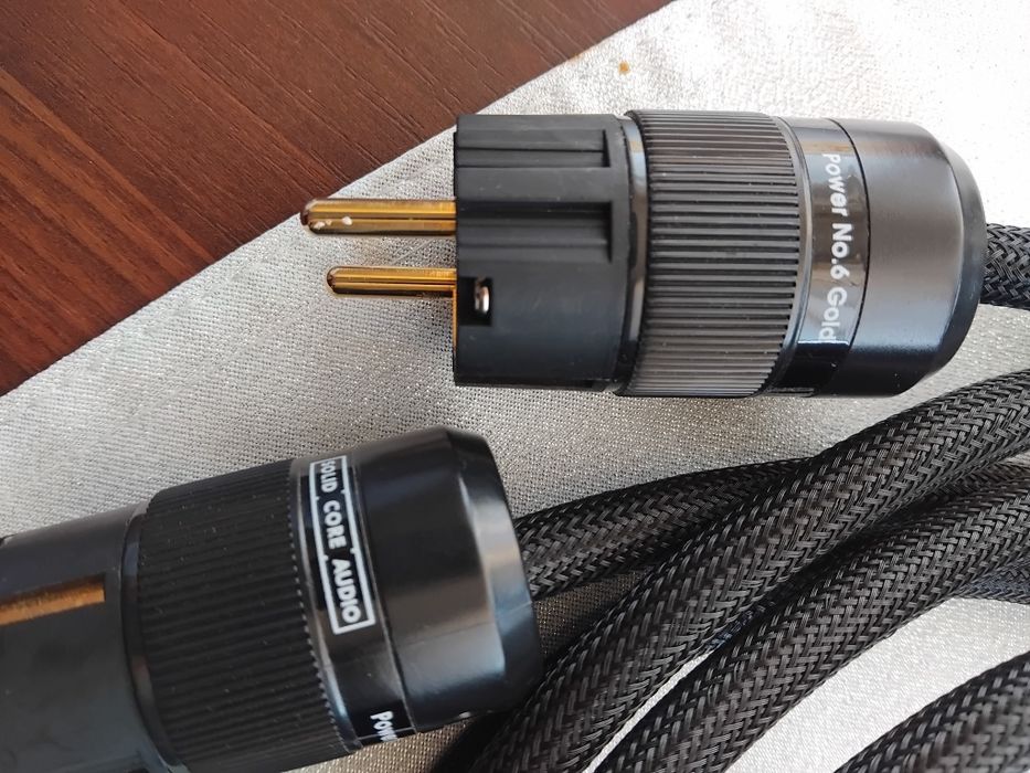 Kabel zasilający Solid Core Audio Power No.6 Gold dł. 2m
