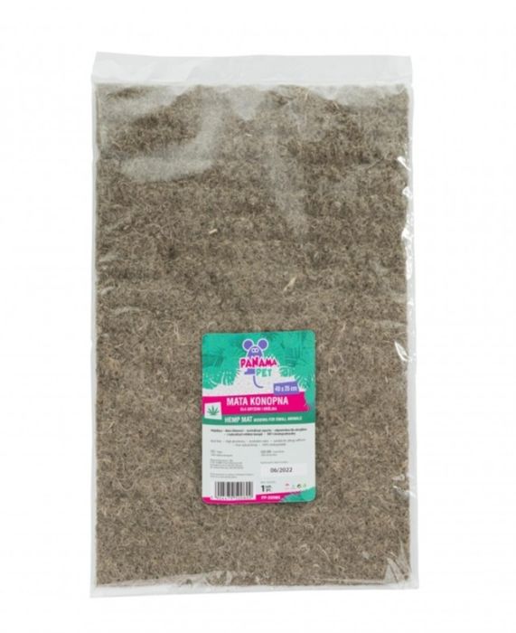 Mata konopna dla gryzoni i królików 40x25cm