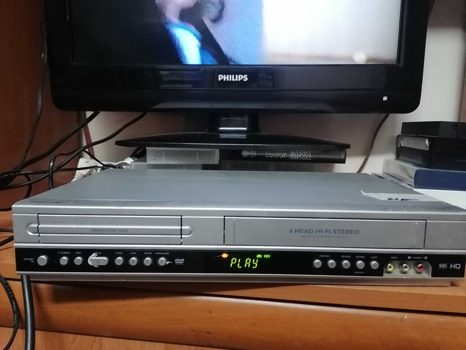 Magnetowid VHS Philips DVP3350V HI-FI stereo pilot COMBO Pilot